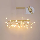 GobekUsa Minimalistic Acrylic Twig Ceiling Pendant Light - Island Lighting Ideas for Dining Room