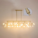 GobekUsa Minimalistic Acrylic Twig Ceiling Pendant Light - Island Lighting Ideas for Dining Room