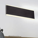 GobekUsa Minimalistic Black Rectangle LED Aluminum Wall Light Fixture for Dining Room - Sizes: 4.5"/7" Dia