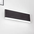 GobekUsa Minimalistic Black Rectangle LED Aluminum Wall Light Fixture for Dining Room - Sizes: 4.5"/7" Dia