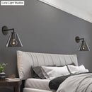 GobekUsa Minimalistic Brass Wall Sconce with Clear Glass for Bedside Lighting