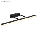GobekUsa Minimalistic LED Vanity Sconce Light: Retractable Stick Design for Bathroom with Wall Mount Fixture