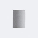 GobekUsa Minimalistic LED Wall Light: Half Cylinder Living Room Sconce with Cement Fixture