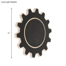 GobekUsa Minimalistic LED Wall Sconce: Acrylic Black/White Finish, Warm/White Light