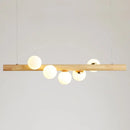 GobekUsa Minimalistic Milk Glass Suspension Light: Elegant Jewelry Pendant for Dining Room