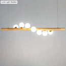 GobekUsa Minimalistic Milk Glass Suspension Light: Elegant Jewelry Pendant for Dining Room