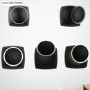 GobekUsa Minimalistic Rotatable Metallic Wall Sconce with LED Warm/White Lighting