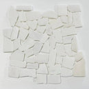 Mink White Natural Pebble Mosaics 12x12
