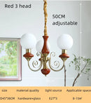 GobekUsa Cream Style LED Chandelier for Bedroom, Living Room, Dining Room