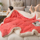 GobekUsa Cozy Dual Use Flannel Duvet Cover - Autumn Winter Warmth Blanket Quilt