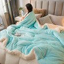 GobekUsa Cozy Dual Use Flannel Duvet Cover - Autumn Winter Warmth Blanket Quilt