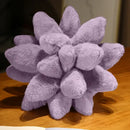 Mint green 3d succulent cactus pillow living room plush cushion by Decorbites