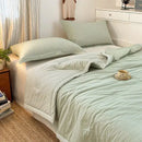 GobekUsa Cotton Summer Cooling Blanket | Soft Breathable Quilted Quilt