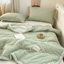 GobekUsa Cotton Summer Cooling Blanket | Soft Breathable Quilted Quilt