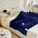 GobekUsa Cozy Imitation Lamb's Wool Blanket - Warmth for Beds, Adults & Kids