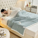 GobekUsa Cozy Imitation Lamb's Wool Blanket - Warmth for Beds, Adults & Kids