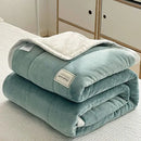 GobekUsa Cozy Imitation Lamb's Wool Blanket - Warmth for Beds, Adults & Kids