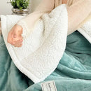 GobekUsa Cozy Imitation Lamb's Wool Blanket - Warmth for Beds, Adults & Kids