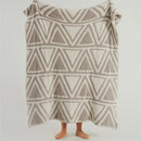 GobekUsa Knitted Jacquard Blanket 130x180cm Multi-functional Throw
