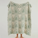 GobekUsa Knitted Jacquard Blanket 130x180cm Multi-functional Throw