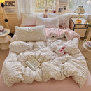 GobekUsa Cloud Touch Ultra Soft Duvet Cover Set in Sweet Design & Double Layer Yarn