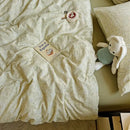 GobekUsa Cloud Touch Ultra Soft Duvet Cover Set in Sweet Design & Double Layer Yarn