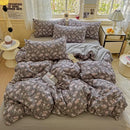GobekUsa Cloud Touch Ultra Soft Duvet Cover Set in Sweet Design & Double Layer Yarn