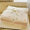 GobekUsa Cloud Touch Ultra Soft Duvet Cover Set in Sweet Design & Double Layer Yarn