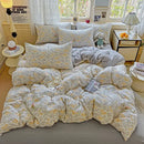 GobekUsa Cloud Touch Ultra Soft Duvet Cover Set in Sweet Design & Double Layer Yarn