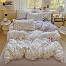 GobekUsa Cloud Touch Ultra Soft Duvet Cover Set in Sweet Design & Double Layer Yarn
