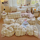 GobekUsa Cloud Touch Ultra Soft Duvet Cover Set in Sweet Design & Double Layer Yarn
