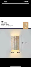GobekUsa LED Wall Lamp Sconce with Knob Switch for Bedroom & Living Room Lighting