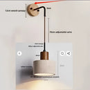 GobekUsa LED Wall Lamp Sconce with Knob Switch for Bedroom & Living Room Lighting