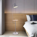GobekUsa Macaron 1-Bulb Rotatable Floor Lamp with Metal Shade - Funnel Shaped Standing Light Fixture