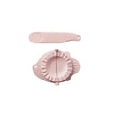 Mint green leaf silicone dumplings maker tool kitchen accessory by Decorbites