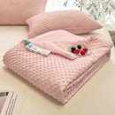 GobekUsa Cooling Massage Blanket for Home Double Single Bed Comforter