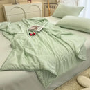GobekUsa Cooling Massage Blanket for Home Double Single Bed Comforter