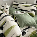 GobekUsa Cartoon Print Bedding Set: Breathable Duvet Cover, Bed Sheet, Pillowcases - Double & Single Sizes