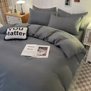 GobekUsa Cartoon Print Bedding Set: Breathable Duvet Cover, Bed Sheet, Pillowcases - Double & Single Sizes