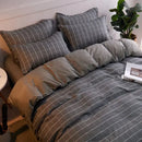 GobekUsa Cartoon Print Bedding Set: Breathable Duvet Cover, Bed Sheet, Pillowcases - Double & Single Sizes