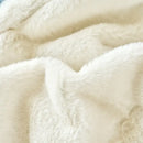 GobekUsa Cozy Faux Rabbit Fur Blanket, Soft Fluffy Quilt for Single, Anti-Static Warm Throw