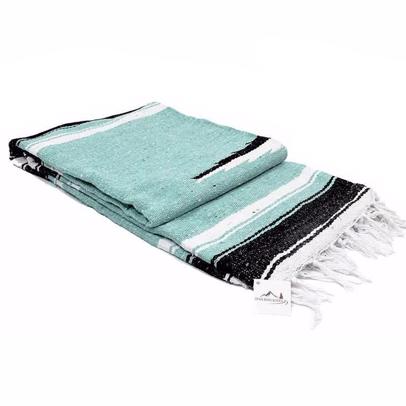 Mint Diamond Yoga Blanket, photo 6 of 7