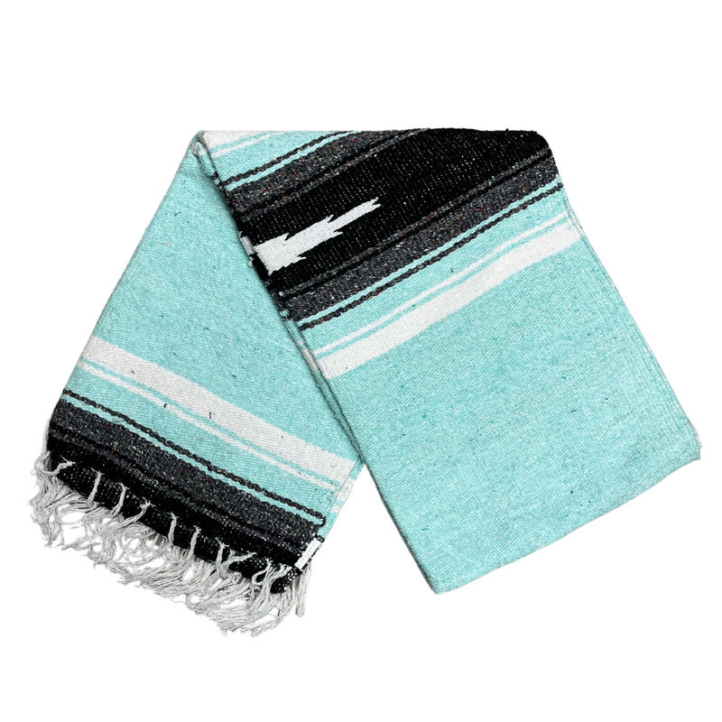 Mint Diamond Yoga Blanket, photo 4 of 7