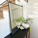 Large Soho Rectangular Mirror by Decor Steals