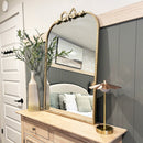 Antique Gold Bow Mirror, Choose Your Size by Decor Steals