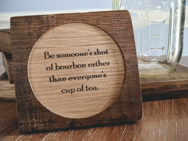 Bourbon Whiskey Themed Coasters