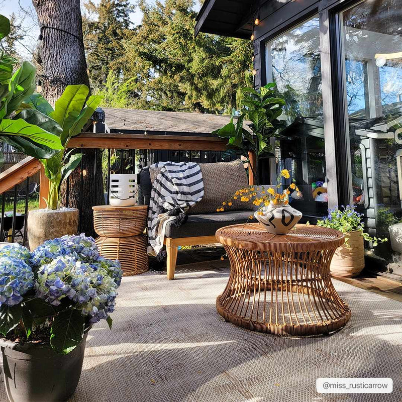 Limbo Beige Outdoor Area Rug