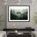 Misty Forest Print