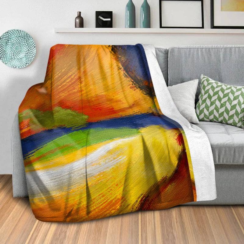 Mixed Paint Blanket