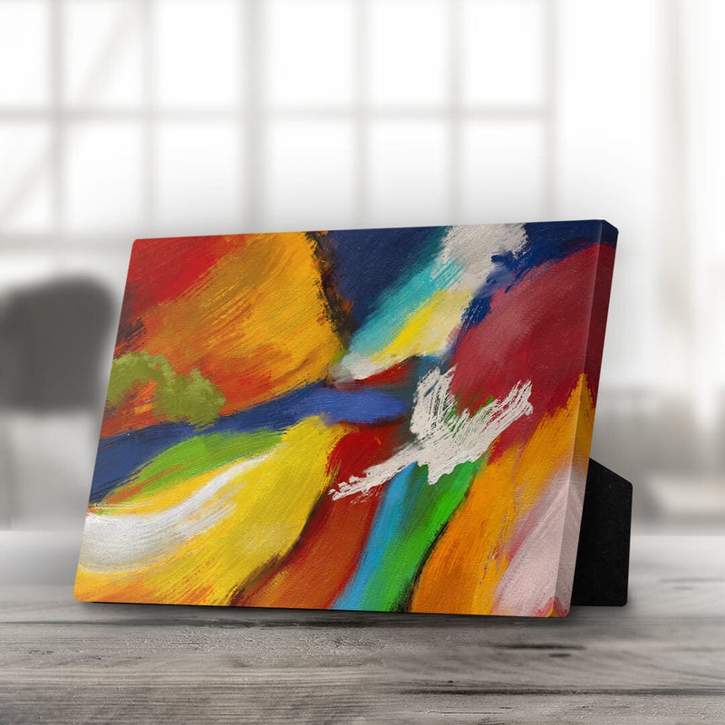 Mixed Paint Desktop Canvas